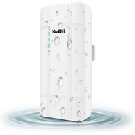 KuWFi 300Mbps Outdoor 4G LTE CPE WiFi Router dengan Slot Kad Sim CAT4 SIM Router dengan Penyesuai PO