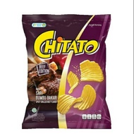 Chitato Snack Potato Chips Bakat Beef Seasoning | Chitato snack potato chips bumbu sapi bakat
