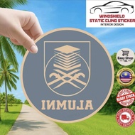 Windshield Sticker Car Sticker Uitm Alumni Car Tampal Dalam Cermin Kereta 100mm x 100mm(For Decorati