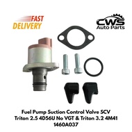 Fuel Pump Suction Control Valve SCV for Mitsubishi Triton 2.5 4D56U Tanpa VGT & Triton 3.2 4M41 1460