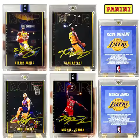 PANINI James Kobe Vince Carter Jordan DIY Collectible card brick Slam the moment the signature homem
