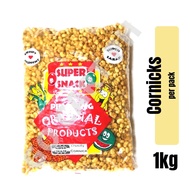 1kg Seasoned Cornicks / Cornick / Garlic Nut / FIlipino Garlic Corn Snack / Corn Snack / Garlic Snac