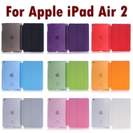 For iPad Air 2 iPad 6 A1566 / A1567 9.7" Sleeping Wakup Ultral Slim Leather Smart Cover Case
