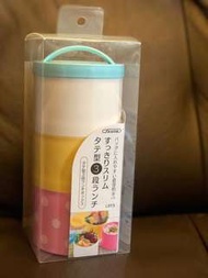 全新未開封🤩❣️日本製 三層午餐盒🍱可放入微波爐✨Lunch Box 飯盒 便當盒🍣