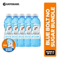 Gatorade No Sugar Blue Bolt Pack of 5 plus 1
