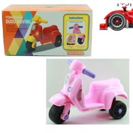 Kids Mini Scooter Vespa Motorcycle Bike Ride 3 Wheels Boys Girls Toys