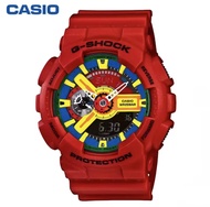 MC199/นาฬิกา Casio G- SHOCK watch ของแท้100% รุ่นGA-110FC-1A（red yellow）จัดส่งพร้อมกล่องคู่มือใบประกันศูนย์CMG 1ปี