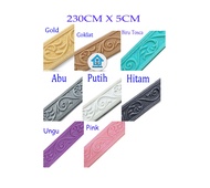 HT Wallpaper Stiker List Wall Paper Wallpaper Wall List Border Sticker Foam 3D