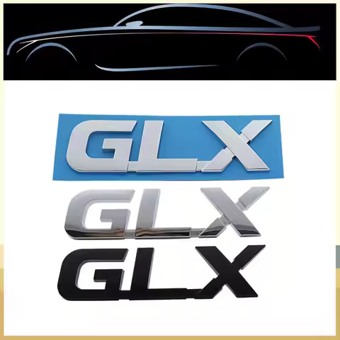 3D Premium GLX GL X for Japanese Janpan SUV Off Road car Engine Hood Fender trunk Rear Bonnet Decal 