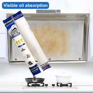 Selangor Stock 1 Roll Oil Filter Paper 5M 46cm Range Hood Kitchen Grease Absorbing Kertas Hud Penapi