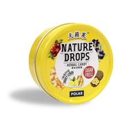 POLAR NATURE DROPS HERBAL THROAT CANDY SUGAR FREE ( HONEY LEMON / LOQUAT / HIMALAYAN PINK SALT ) 天籁果