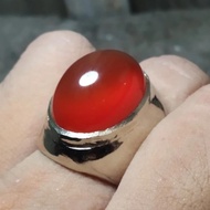 ! CINCIN BATU BACAN OBI MERAH,CINCIN BACAN,CINCIN BATU AKIK ASLI,AKIK