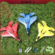 [AlmenclaabMY] RC Glider 2 Channels Anti Collision Jet Fighter Model RC Foam Airplane Model Toy Gift