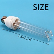 (VERZ) E27 Ultraviolet UV Light Tube Bulb Disinfection Lamp Germicidal Lamp Bulb 15W UV Lamp 220V