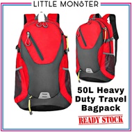 50L Large Capacity Backpack Waterproof Beg Hiking Bag Military Daki Gunung Camping Tactical Bagpack 