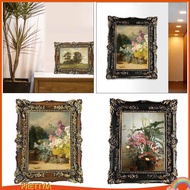 [PrettyiaSG] Picture Frame 5x7 Oil Painting Frame Photo Holder Embossed for Home Decor