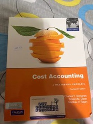 Cost Accounting - Charles T. Horngren Fourteenth Edition