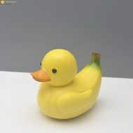 Fruit Duck Resin Figurines Whimsical Strawberry Duck Decor for Baby Shower Decorations