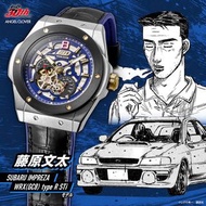 ANGEL CLOVER X 頭文字D 30週年紀念版 藤原文太 SUBARU GC8限量版 自動上鍊型手錶 IN45-GC8 JDM日版