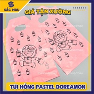 1KG BAG 1 CUP, 2 CUP, T-SHAPED FOR MILK TEA, COFFEE, DORAEMON PATTERN