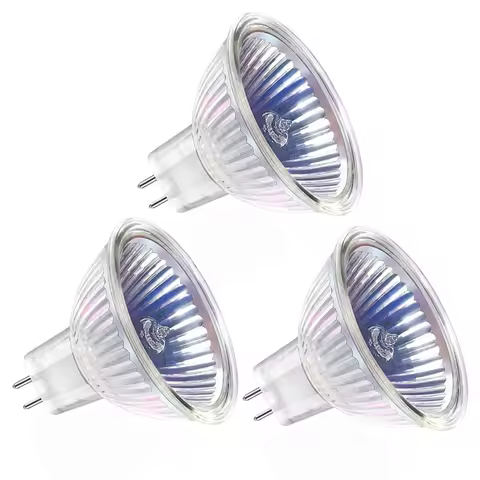 3x AC 12V MR16 Halogen Bulbs 10W 20W 35W 50W 230V MR16 Light Halogen Bulbs 2 Pin GU5.3 Base Dimmable