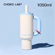 แถมแปรง!🎁แก้วเก็บความเย็น ฟางถ้วยเก็บความร้อน 1050ml 316สแตนเลส Chakolab Thermos Cup Bawang Cup ความ