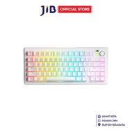 KEYBOARD (คีย์บอร์ด) GLORIOUS GMMK 3 PREBUILT 75% - GLORIOUS FOX LINEAR SWITCH RGB EN WHITE