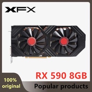 ✘۞☫Xfx Rx 590 580 570 560 8gb 4gb Graphics Cards 470 R9 370 380 8g 4gb Amd Gpu Radeon Gtx Video Card