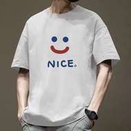 t shirt oversize men top summer casual korean style man t shirt for men Clothes short sleeve loose t