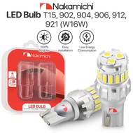 Nakamichi 2PCS 18LED T15/W16W Car Reverse Light Back Up Light Car Parking Light 921 912 Reverse Lamp
