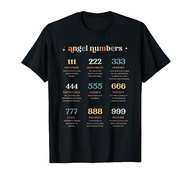 Angel Number Shirt Angel Aesthetic Retro Indie Angel Core T-Shirt