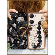 Suitable for VIVO Y03 4G/Y18/Y18E/Y28S 5G Phone Case Delivery Bear Bracelet Youth Cooling Cute 1CMT
