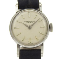 นาฬิกา IWC (International Watch Company) ตัวเรือนสแตนเลสสตีล ระบบไขลานแบบแมนนวล หน้าปัดสีเงิน สำหรับ