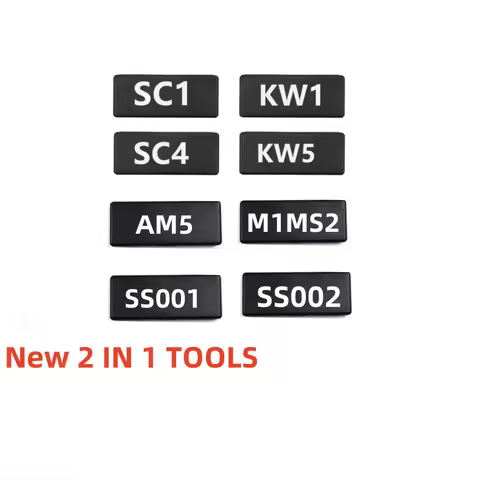 New 2 IN 1 SC4 SC1 KW5 KW1 AM5 M1MS2 SS001 SS002 PRO locksmith tool for auto car key