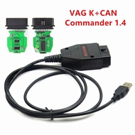 For VAG K+CAN Commander 1.4 Diagnostic Scanner tool OBDII for VAG 1.4 COM cable For vag PIC18F25K80 
