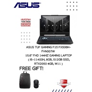 Asus TUF Gaming F15 FX506H-FHN007W 15.6'' FHD 144Hz Gaming Laptop