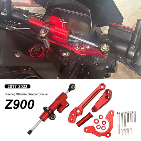 Motorcycle Steering Stabilizer Damper Mounting For Kawasaki Z900 Z 900 2022 2021 2020 Stabilize Stee