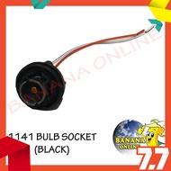 1141 Bulb Socket (Black)