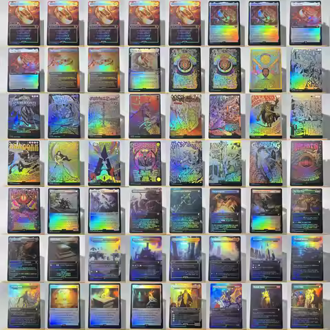 Tcg Proxy Cards Custom 56-Card Proxy Deck Set – High Quality Complete Tabletop Strategy Card Set hom