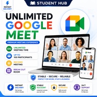 Gemini AI Pro 2TB Google Storage Google Meet New Account (Unlimited Meeting, Record, 100 Participant