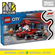 LEGO 603443 - City - F1 Pit Stop & Pit Crew with Ferrari Car