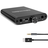 Headphone Amplifier HIGI Impedance Headphone Amp Support 3.5mm AUX Input which can be Used with Eith