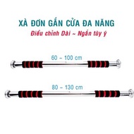 Door-mounted wall-mounted pull-up bar in many sizes from 62-150cm can be customized to suit home gym