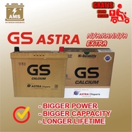 FREE SHIPPING - GS CALCIUM ASTRA 65B24LS 12V 55 AH BATTERY FOR CRV, HRV, YARIS, SIENTA, CONFERO, COR