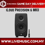 IK Multimedia iLoud Precision 6 MKII 6.5inch Powered Studio Monitor Speaker - Black ( Replace iLoud 