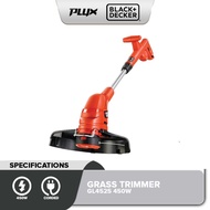 BLACK & DECKER GL4525-B1 450W Grass Trimmer Mesin Rumput (GL4525)