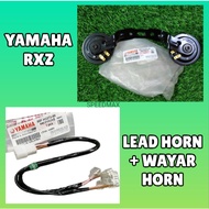 YAMAHA RXZ LEADHORN W WAYAR HORN  ORIGINAL YAMAHA 100% [ 55F-H3373-00  5PV-H3370-00 ]