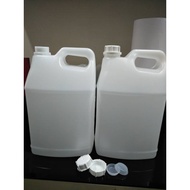 USED BOTTLE 10 LITRE LITER HDPE BERSIH TIADA STICKER DALAM SUDAH CUCI MACAM BARU (10PCS)