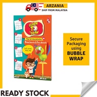 Buku Learn To Draw Birds, Insects & Farm Animals Cartoon, transport and Pet Extinct, Wild Animal and