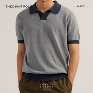 TWENTYSECOND เสื้อโปโลแขนสั้นผ้า Knit รุ่น Theo Knit Polo